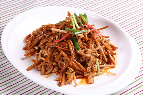 芝麻油炒肉丝 500.jpg